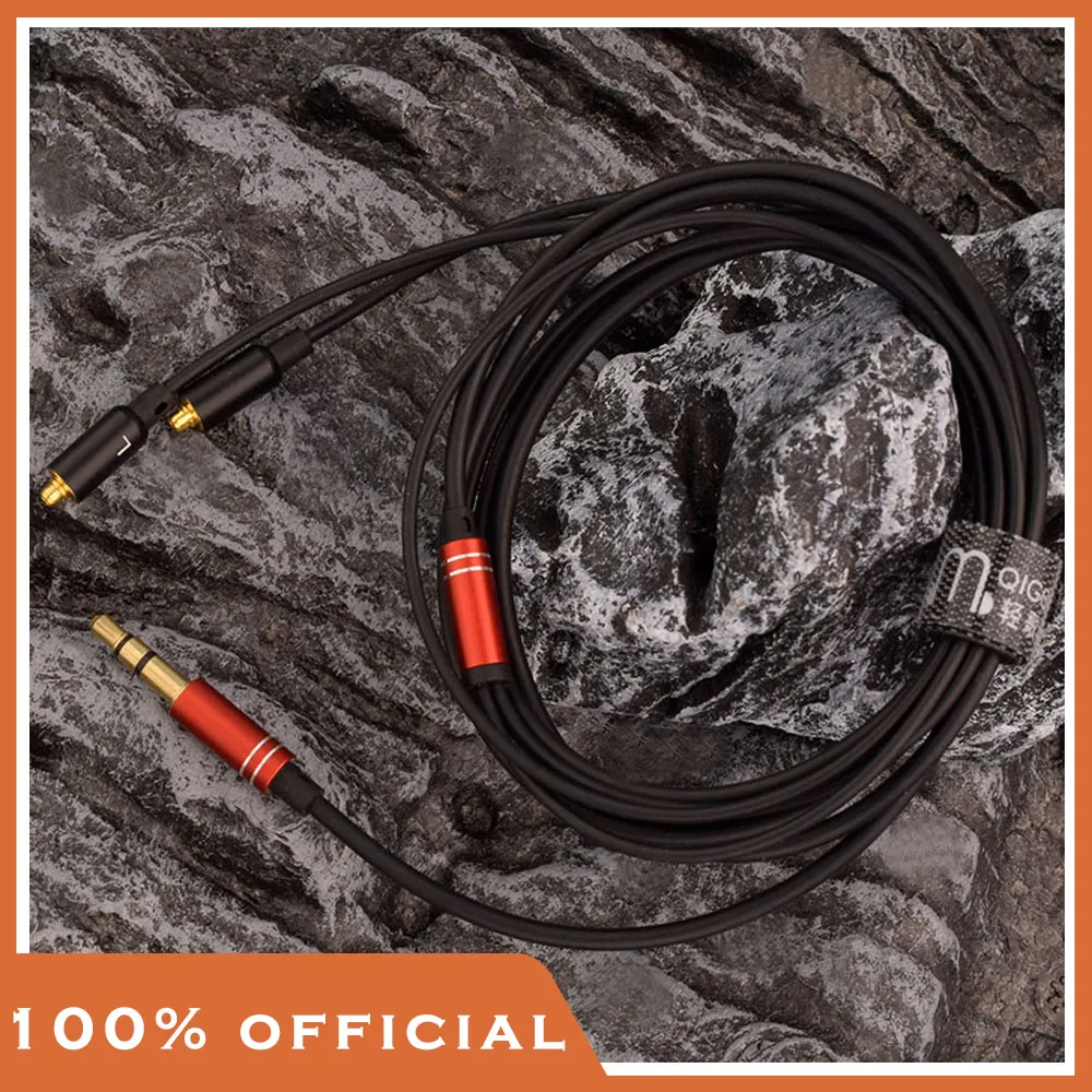 

QIGOM Earphone MMCX Cable X1, Oxygen-free Copper, High Shielding, Reduce Signal Distortion, Replaceable Headset Wire