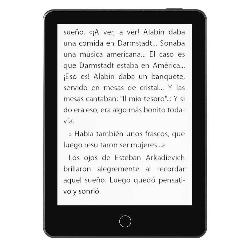 

6-Inch High Resolution 300PPI Android 11 Smart Reader 4+64GB White & Black Paper Ebook Reader Excellent Paper Quality