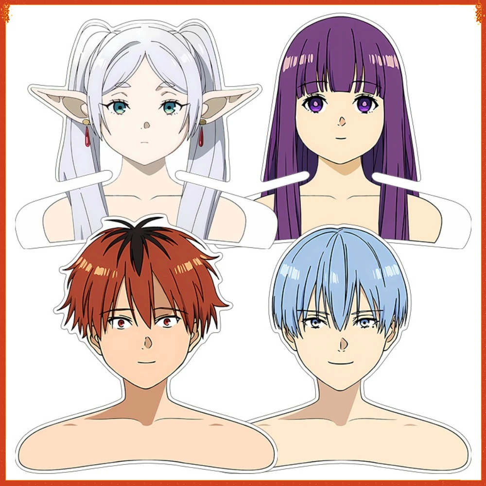 Frieren: Beyond Journey's End Anime colgador humanoide periférico diseño apilable ganchos escalonados ahorrar espacio de almacenamiento decoración regalos