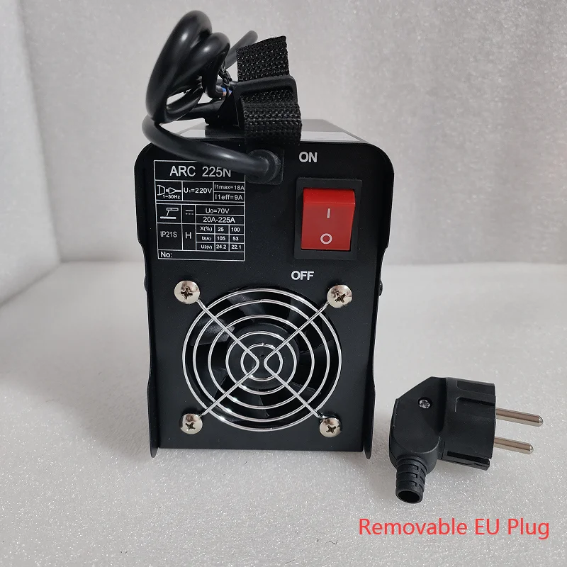 Piccole saldatrici monofase 220v/230v inverter per saldatura igbt arc zx7 mma saldatrice ARC225 zx7225 mma-225 saldatura invertente