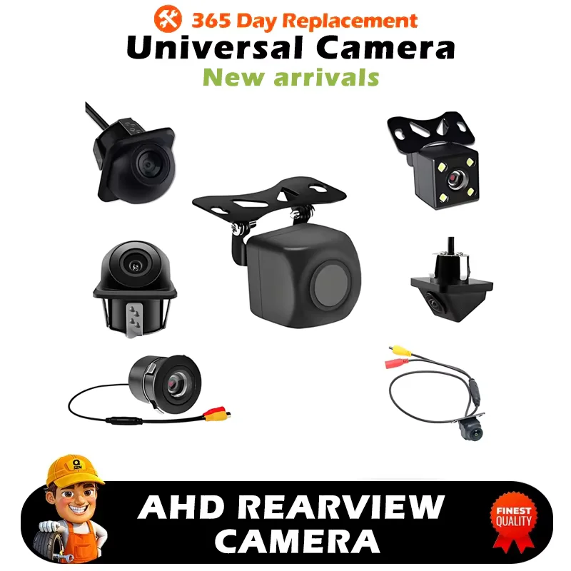 Car rear view camera HD rear video vehicle camera security Backup Reverse Camera 4 LED Night Vision Parking Camera Wide Angle