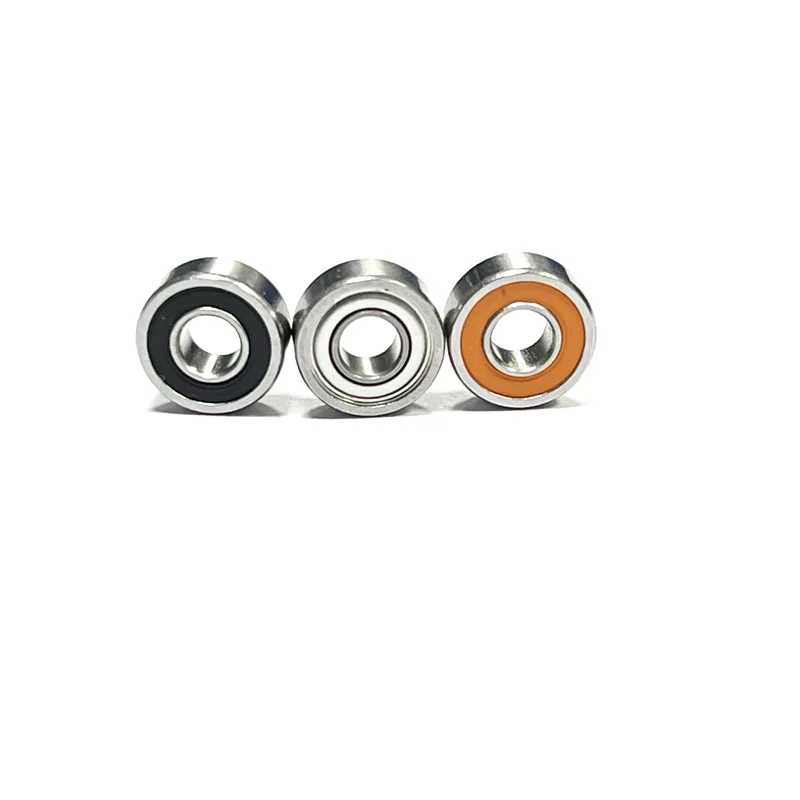 10pcs stainless steel  high speed small  SMR104 deep groove ball motor low noise bearing