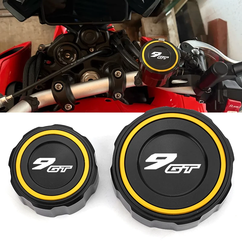 Für Yamaha Tracer 9 GT 9GT 2026 2025 Tracer 7 GT 7GT Zubehör Motorrad Vorder- und Hinterradbremsflüssigkeitsbehälter-Abdeckkappe Tracer7GT – Detail 2