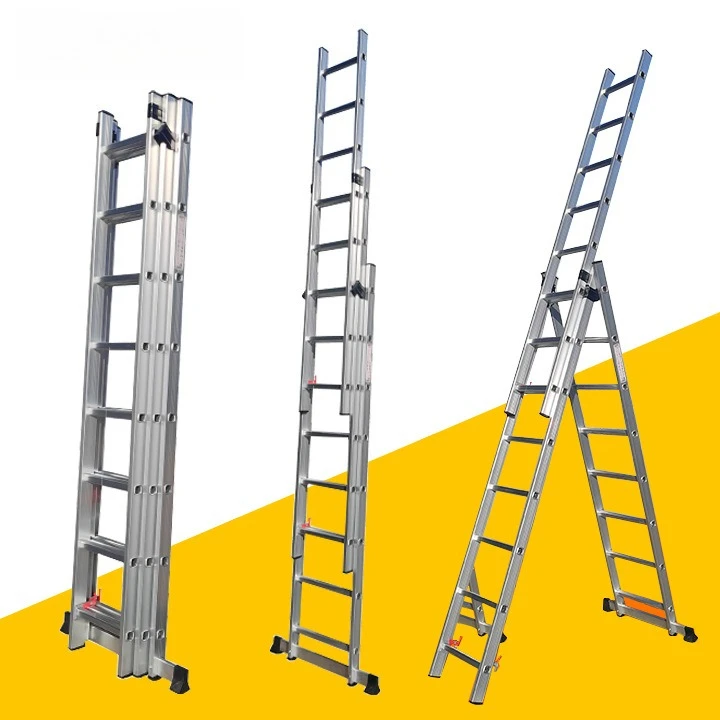 Multifunctional Use Attic Ladder Top Quality Extension Ladder En131 Ladders Aluminum