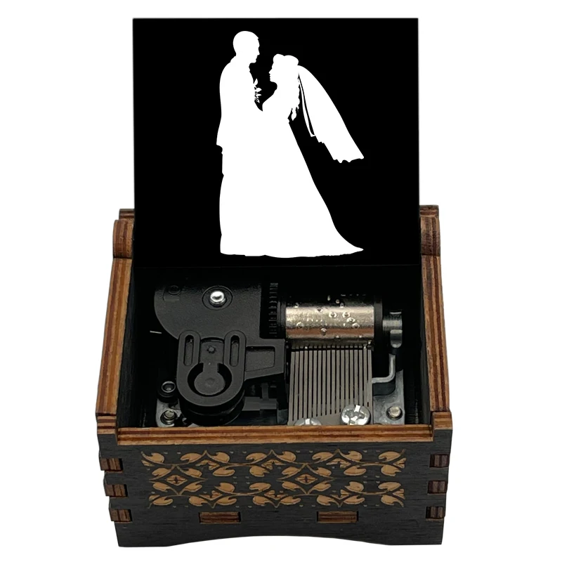 Classic Piano Pieces《MARIAGE D'AMOUR》Climax 14-seconds Adapted 18-Tone Music Box Wedding Party Gift for Friends