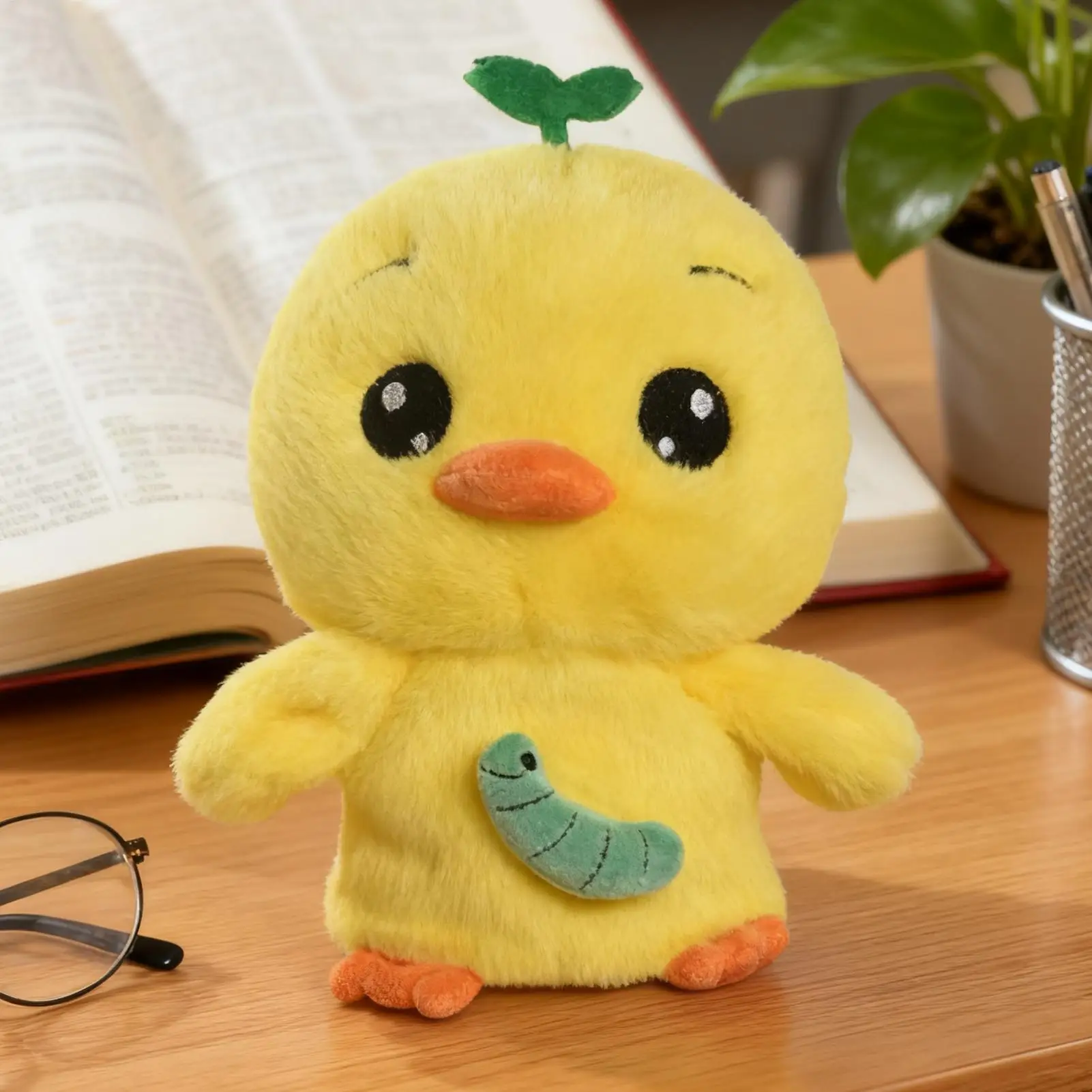 Interactive Talking Plush Toy Robotic Animal Doll Electronic Pets with Lights Sounds Kids Educational Toys Christmas Gift