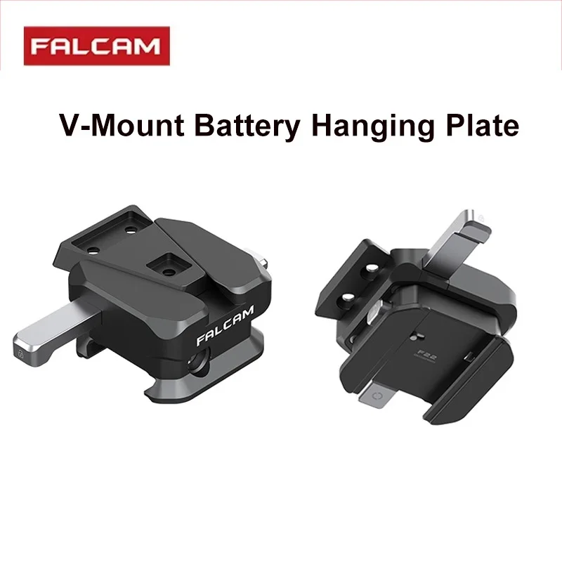 

FALCAM F22 Быстросъемная вращающаяся подвесная пластина для аккумулятора с V-образным креплением, совместимая с камерой F38, зажим для ремня рюкзака V2 5301