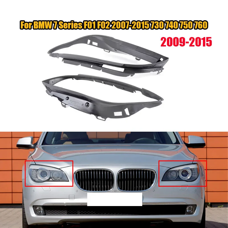 

63117225237 63117225238 Car Headlight Sealing Strip Sealing Ring Accessories For BMW 7 Series F01 F02 2007-2015 730 740 750 760