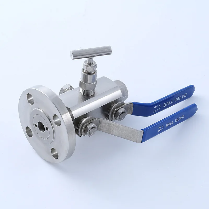 Forged Steel Angle Structure Water Ball Valve DBB Double Plug Double Discharge DN15 Integral High Pressure