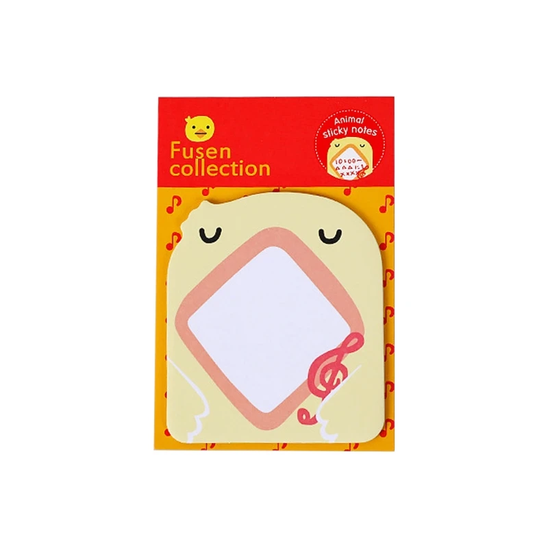 Lovely Animal Sticky Note Adhesive Notepads Posted Writing Pads Stickers 20 Sheets for Kids Teens Adult Present