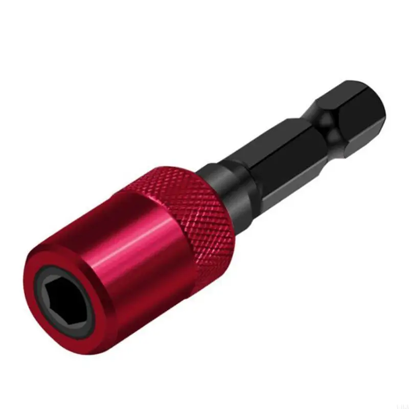 U4LA 1/4 นิ้ว Shank Quick release ไขควงไฟฟ้า Electric Bit Bit Bit Holder 60mm 4 สี