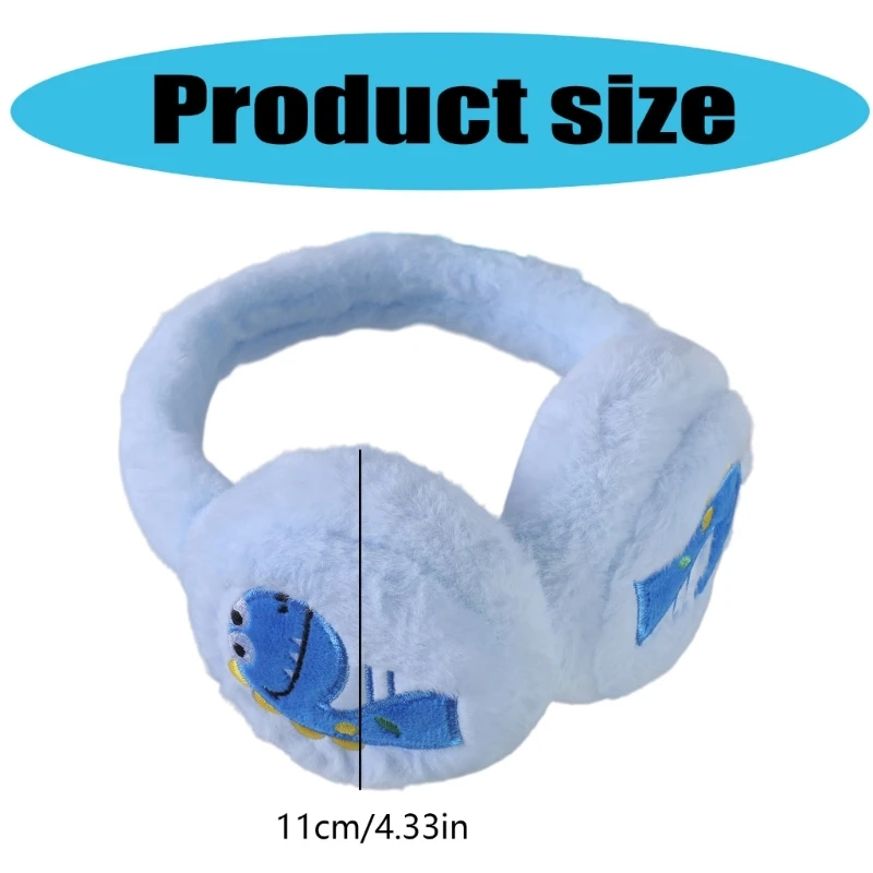 Cache-oreilles bandeau élastique en peluche, chauffe-oreilles confortables, cache-oreilles réglables pour les activités plein