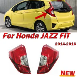 For Honda JAZZ FIT Hatchback 2014 2015 2016 Car Rear Tail Lamp Tail Light Auto Turn Signal Taillight Assembly Without Lamp Bulb