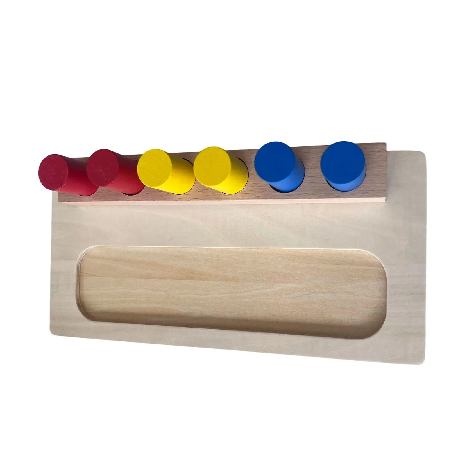 لعبة ربط خشبية للمهارات الحركية الدقيقة والتنسيق بين اليد والعين المدرسية