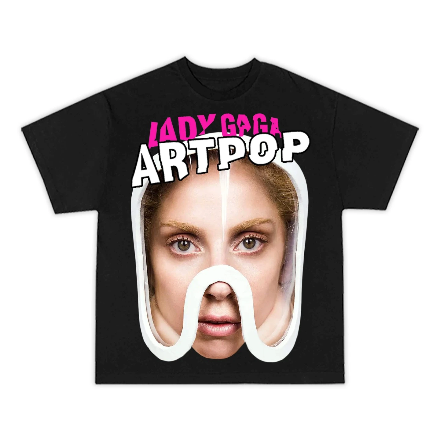 

Gaga Artpop футболка для мужчин и женщин с коротким рукавом футболки из 100% хлопка ретро футболка Gaga унисекс одежда Y2k топы рубашка летняя уличная одежда