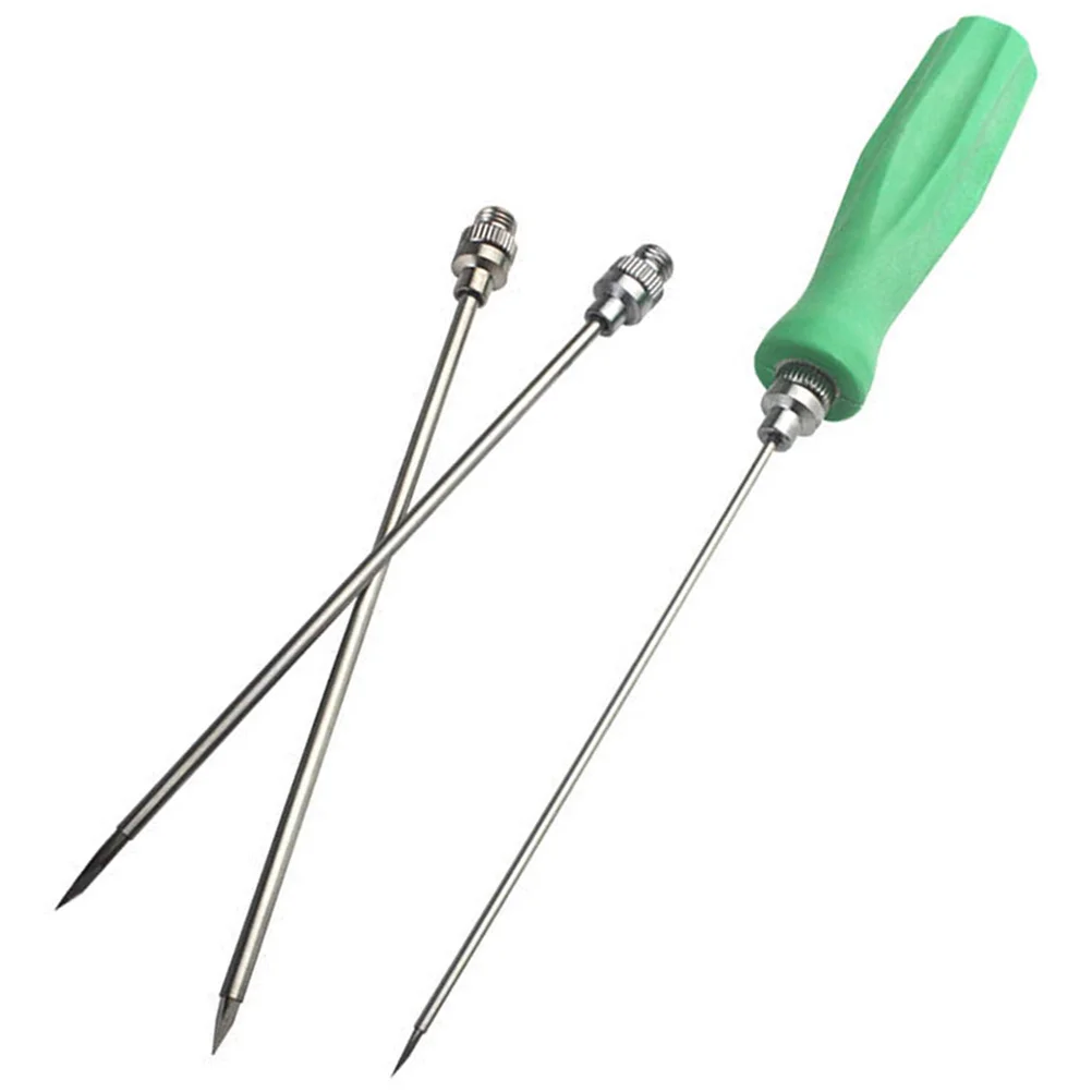 Portable Rumen Deflation Cannula Sheep Cow Ventilating Tool Heavy Duty Plastic Metal Veterinary Puncture Needle