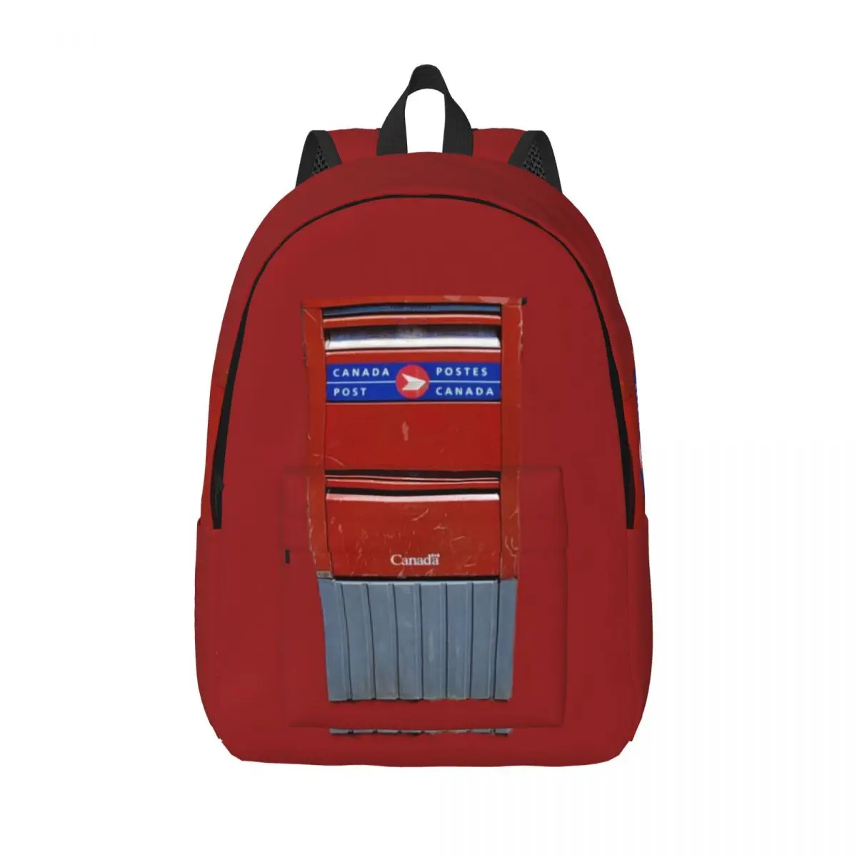 C-Canada Post Printed Lightweight Casual Schoolbag For School, Outdoor, Shopping, Office 15.7in 17.7in