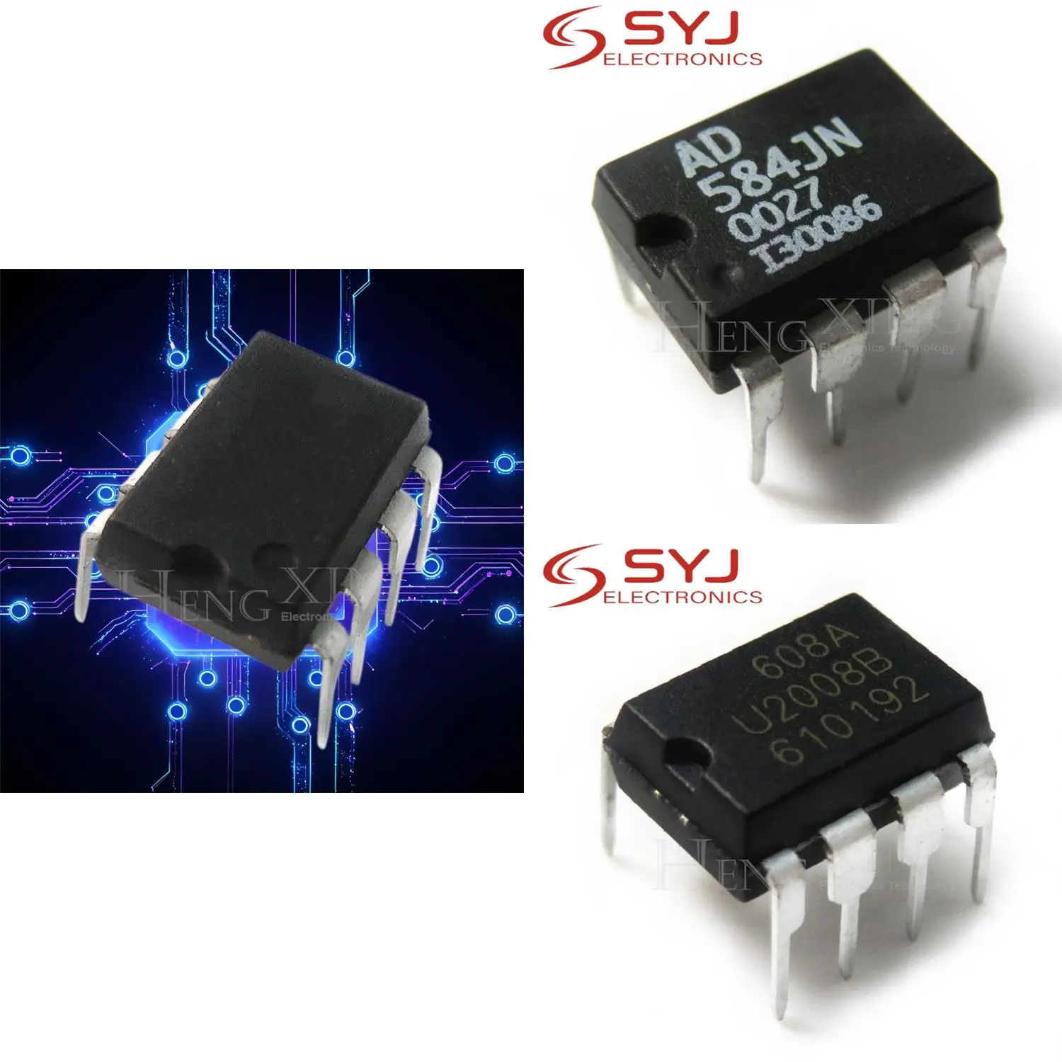 （1pcs-5pcs）TLV2462CP TLV2462IP TLV2462 U208B U208 AD584JNZ AD584JN AD584 DIP-8