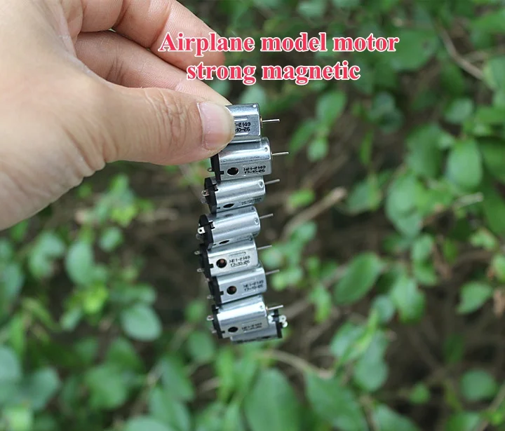 10 Stuks, Gloednieuwe 10*12*17.5Mm Ndfeb N21-1951 3V 3.7V 30000Rpm Hoge Snelheid N20 N21 Micro Dc Motor Met Ontluchting ~