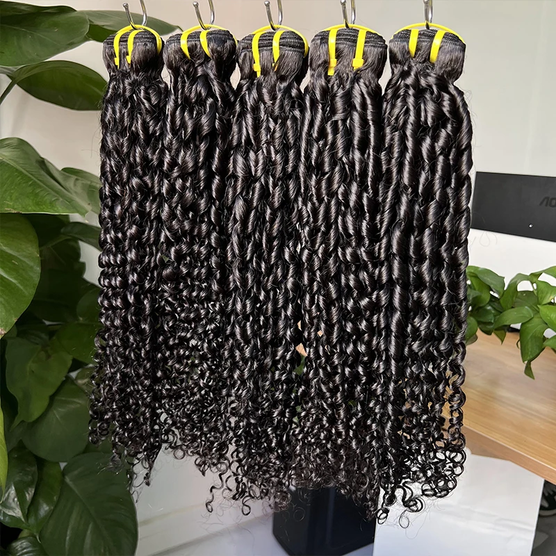عابث شعر بشري مجعد حزم نطاط الأفرو غريب مجعد الشعر الفيتنامية الخام شعر بشري لعذراء نسج حزمة البورمية مجعد كامل #6