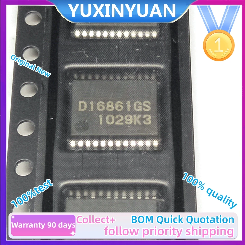 1PCS NEW UPD16861GS D16861GS SSOP24 car of ic YUXINYUAN IN STOCK