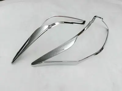 

ABS хромированные чехлы для фар автомобиля, задний фонарь, рамка, накладки для Toyota Vios 2017-2019