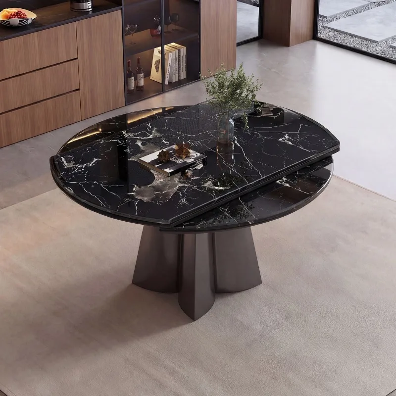 Extendable Modern Dining Table Luxury Study Children High Designer Writing Dining Table Living Room Muebles Commercial Furniture