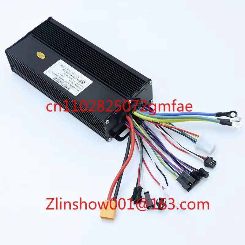 48V 52V 60V 72V 35A 40A 1000W 1500W Electric Bike Scooter Engine Motor Hall Sensor Sine Wave Controller