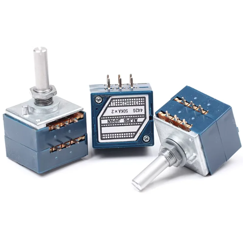 ALPS ALPINE RK27 Double volume potentiometer 5KA 10KA 20KA 50KA 100KA 250KA 500KA