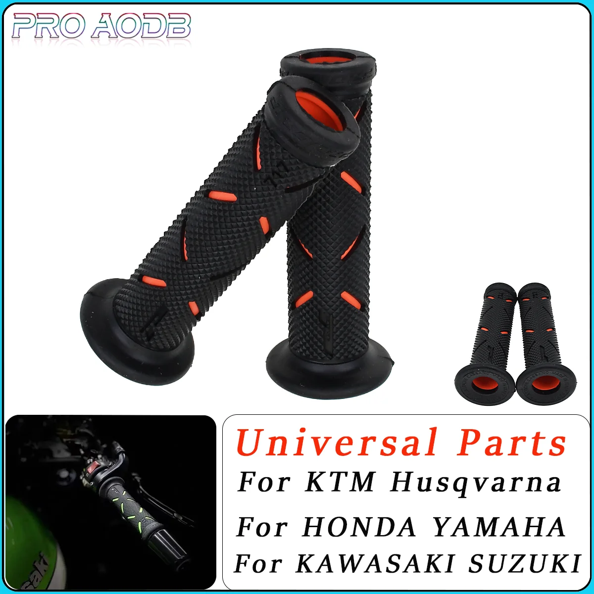 Motorcycle MOTO-GP Handle Bar Grips For Ducati 848EVO/1098/1198 Panigale 899 959 1199 1299 V4 V4S V4R V2 Supersport950 Universal