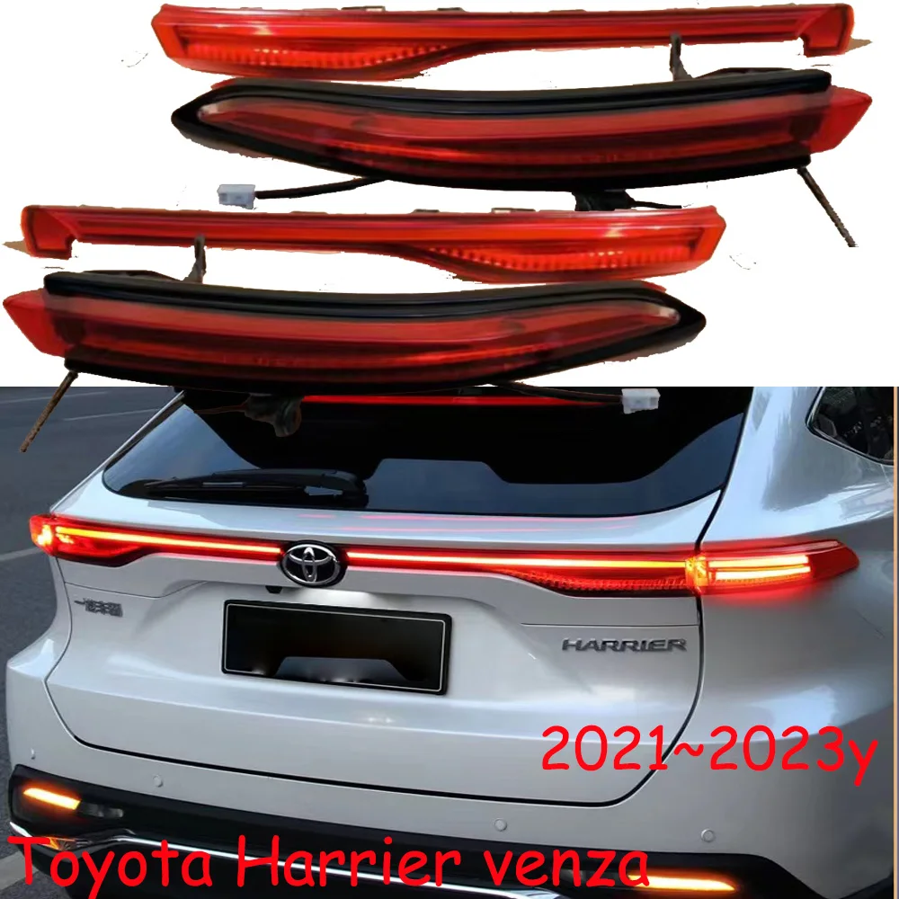 

Car bupmer venza tail light for Toyota Harrier taillight LED 2021~2024y car accessories DRL fog for Toyota Harrier rear light