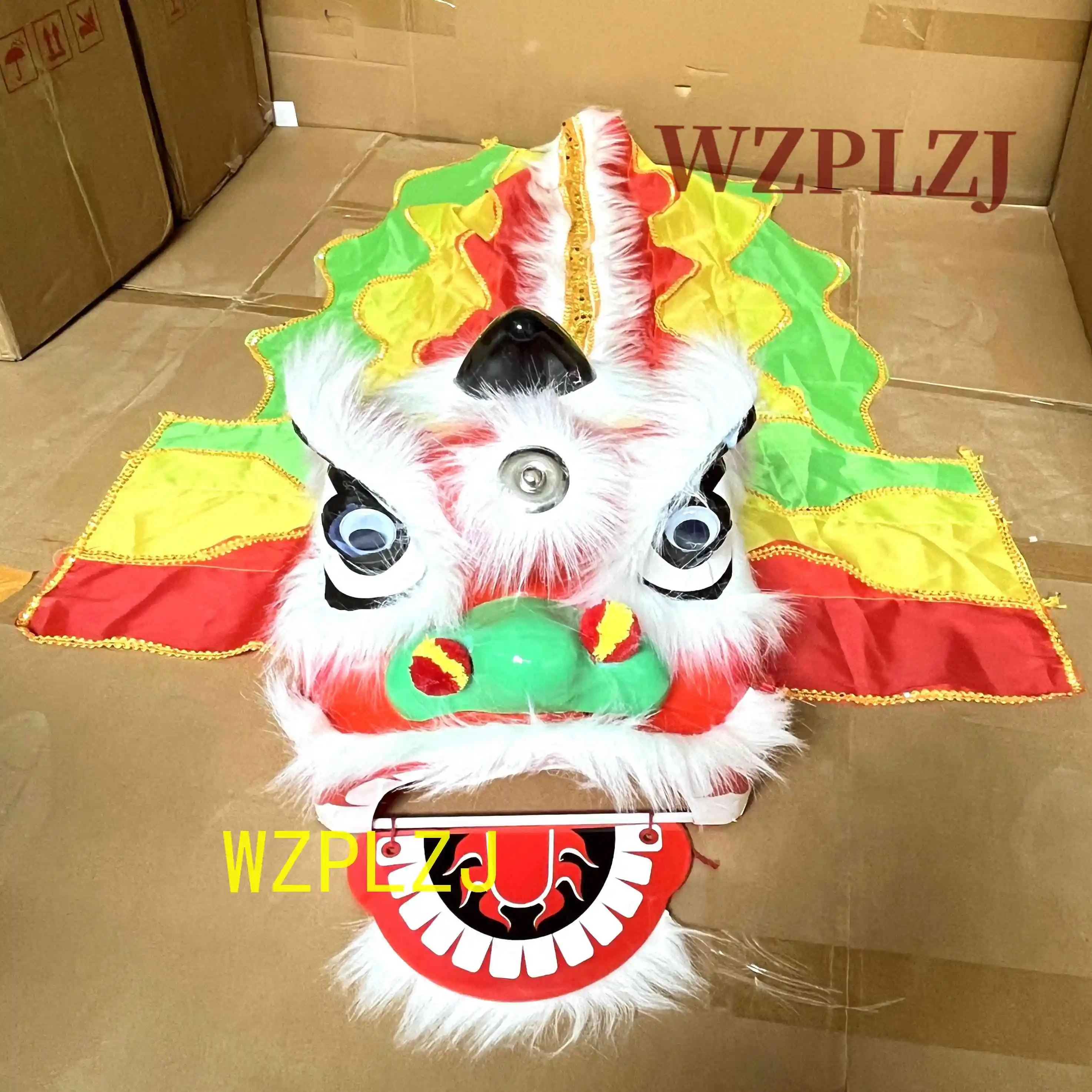 يوم عيد الميلاد 3-5 سن طفل 12 بوصة الأسد ملابس رقص طفل صبي فتاة الطفل حفلة أداء الرياضة كرنفال المرحلة الصين #4