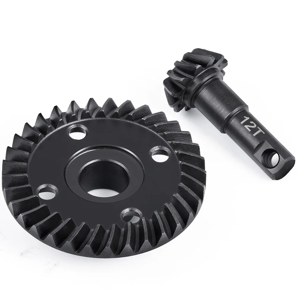 AXSPEED Differential Axle Steel Gears Helical Gear 10/35T 11/34T 12/33T for 1/10 RC Crawler TRX4 TRX6 Accessories