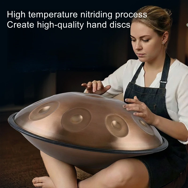 Hand Disc Drum Professional Hand Disc Worry free Drum Instrument Hand Disc Drum Hollow Drum Steel Tongue Drum Disc