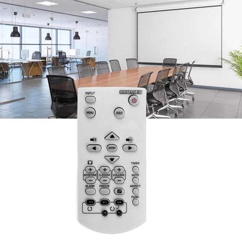 New-5X Replace YT-141 Projector Remote Control For Casio XJ-F100W, XJ-F10X, XJ-F200WN, XJ-F20XN, XJ-F210WN, XJ-UT310WN