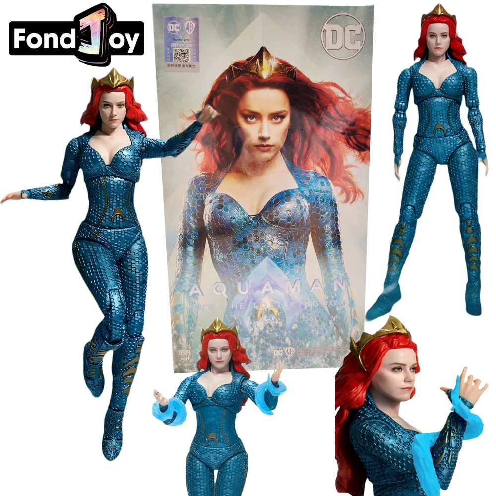 

New Fondjoy Original DC Aquaman and The Lost Kingdom Action Figures Mera Joint Movable Model Decorative Toys Christmas Gifts