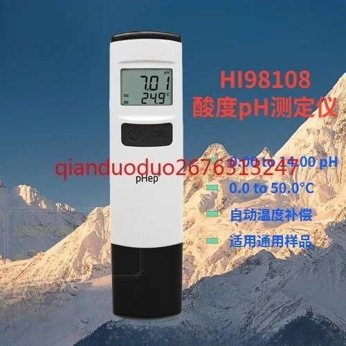 

HI98108 pHep + подходит для pH-тестера кислотности ветчины и натрия
