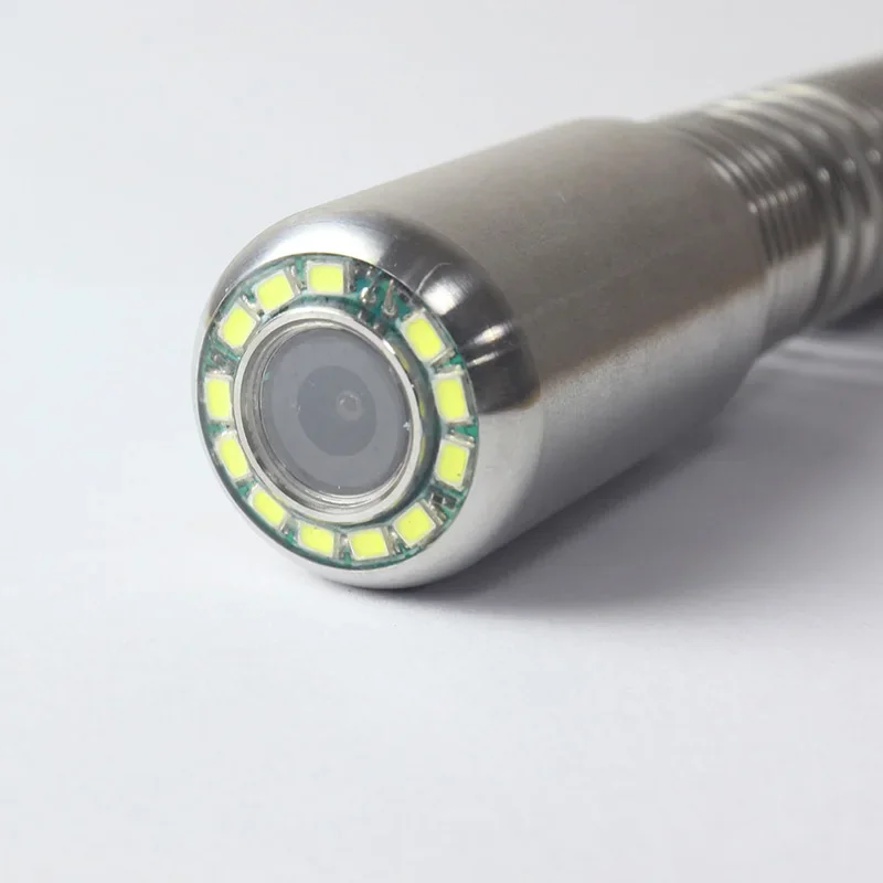 متوفر 23 مللي متر FHD IP68 1/3 "CMOS استبدال كاميرا جيدة المجاري الصناعية Borescope كاميرا بورويل