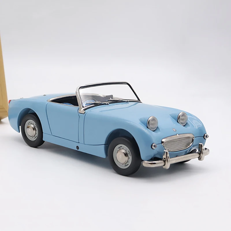 1:18 Scale Austin 3000 MKII Healey Convertible Sports Retro Car Diecast Model Toy Vehicle Fans Collection Decoration Display