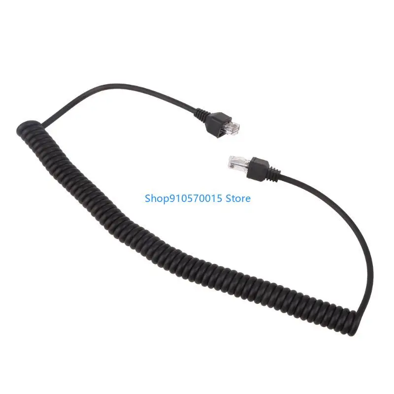 B95C Speaker Mic Micorphone Cable for Yaesu FT450 FT817 WalkieTalkie Two Way Radio