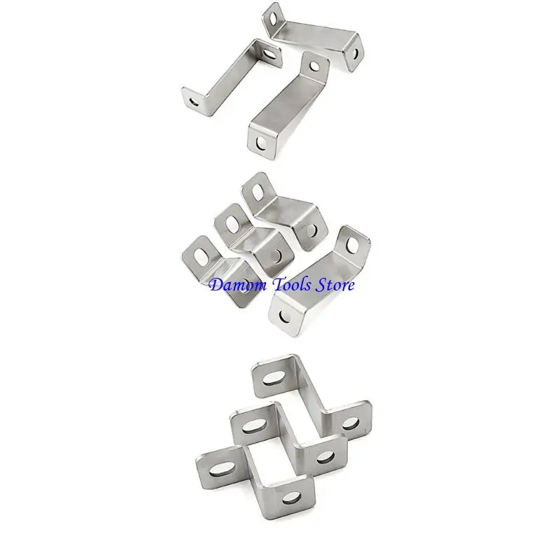 57BE Tarnish-No-Cost Steel Z Shaped Slant Support Ultra-Reinforced Right Slant Support For Furniture Assembly