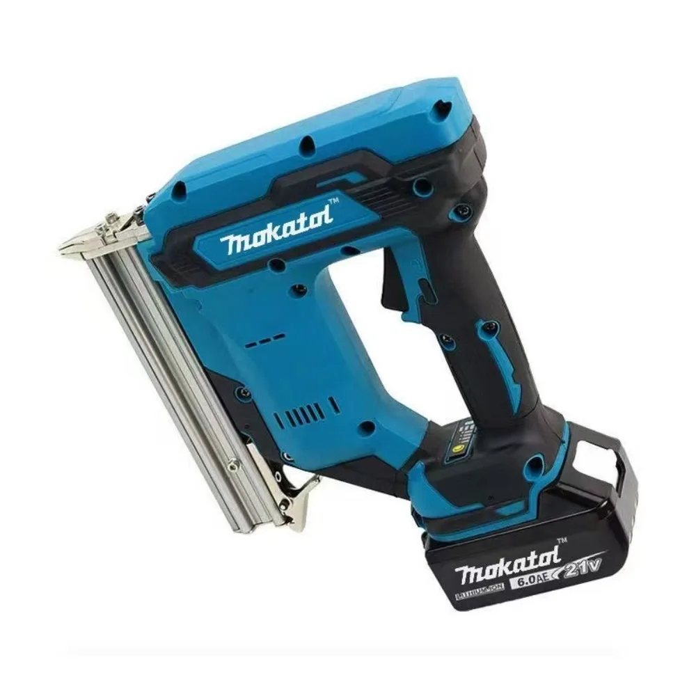 ماكيتا DFN350 اللاسلكي تأثير كهربائي التيلة بندقية مستقيم المسامير التثبيت بندقية أدوات النجارة متوافقة مع بطارية 18 فولت #6