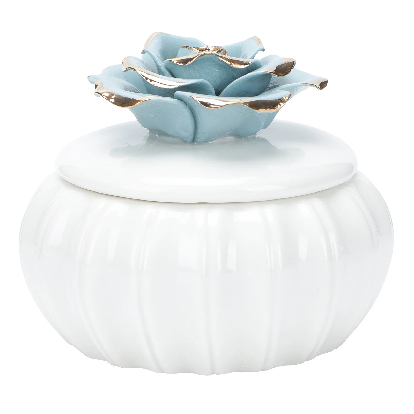

X Craft Porcelain Vintage Home Decor Retro Decorative Boxes for Storage Shelves