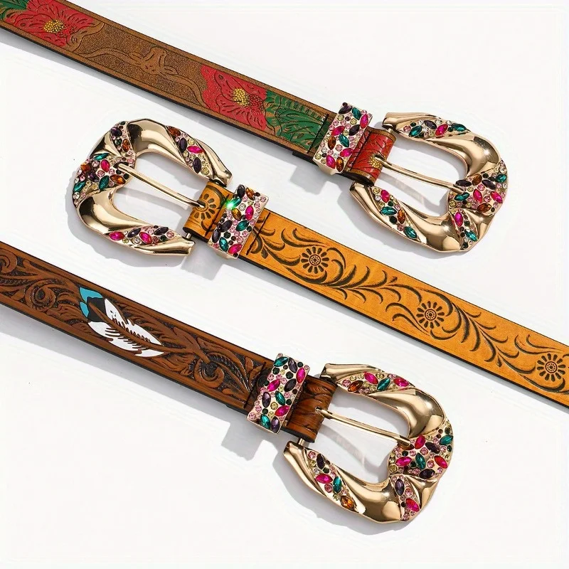 

Elegant and Fashionable Patterned Women's Decorative Belt