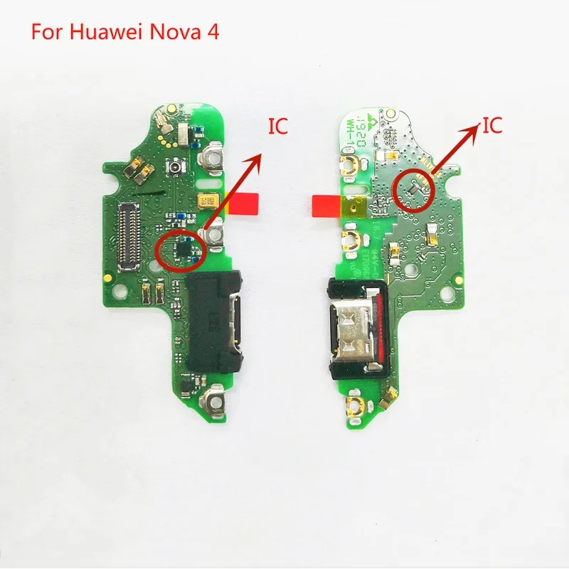 pop-for-huawei-nova-4-nova4-vce-al00-usb-charging-port-charger-board-flex-cable-quick-charge-plug-connector-with-microphone