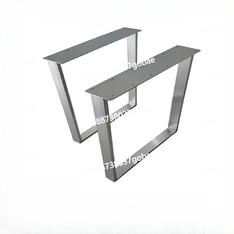 Stainless steel thickened table legs mouth bracket bar table feet simple desk legs restaurant table