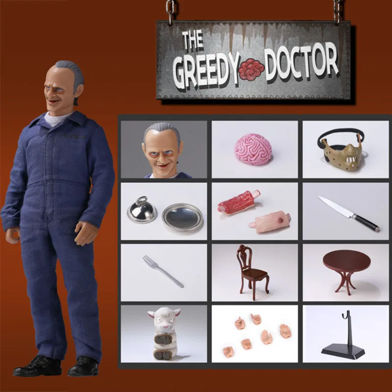 BOBTOYS FM-02 1/12 Male Soldier Greedy Doctor Model Toy Full Set 6 Inch Action Figure In Stock For Fans Collection Display Toys