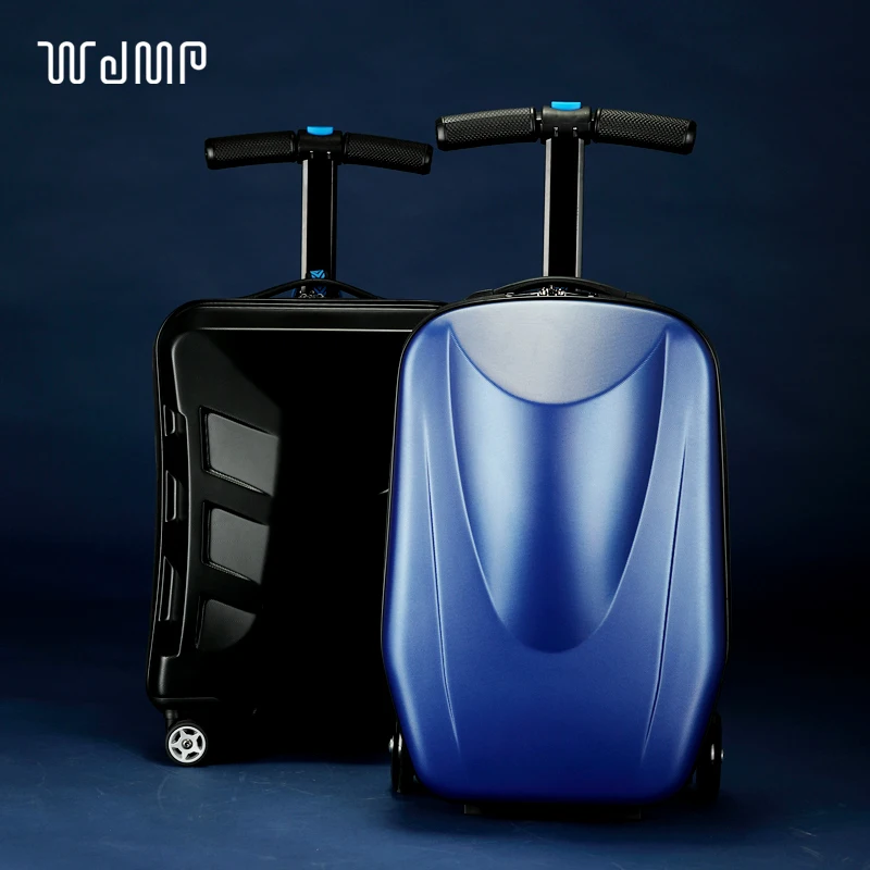 Lazy luggage travel bag Scooter trolley box 20 inch adult folding suitcase boarding student children\'s travel box male female