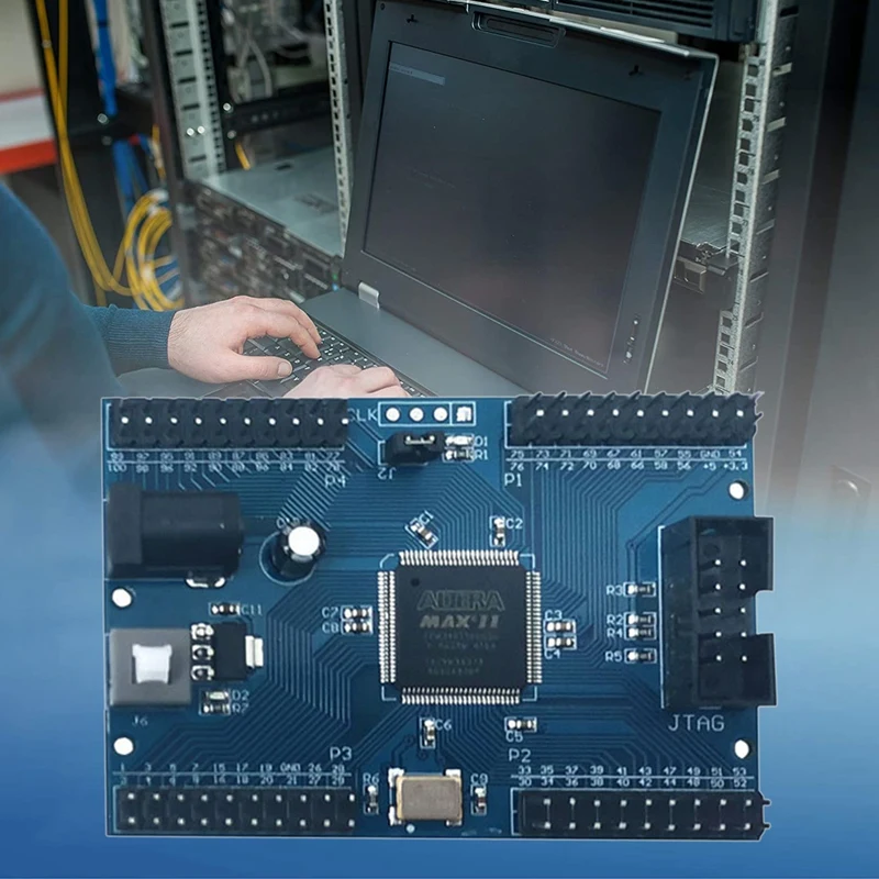 EPM240T100 CPLD Development Board Altera MAX II System Board 5V On-Board 50Mhz Active Crystal Oscillator