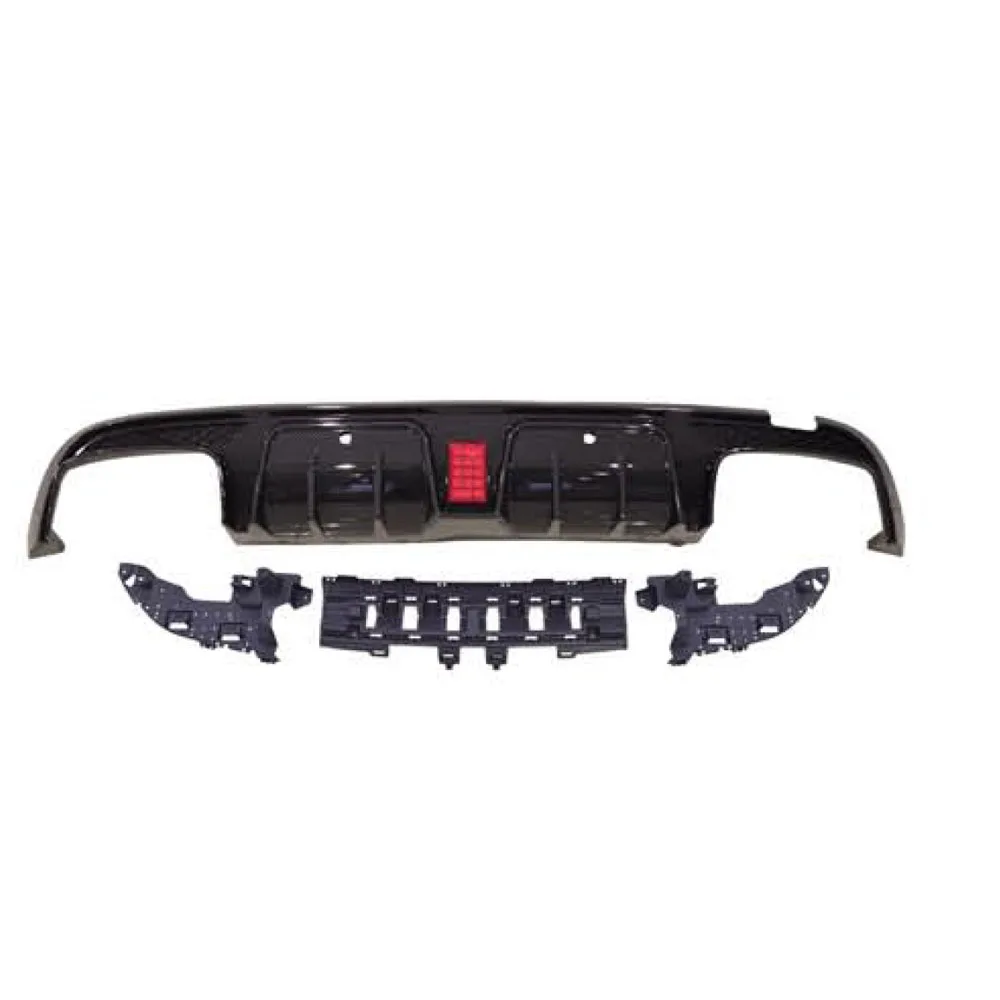 

Подходит для C-класса W205/C205 BS, задний диффузор, внешний вид из углеродного волокна, задняя губа седана BS AMG Mercedes-Benz